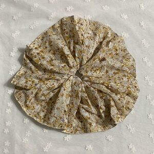 Add in bundle for total $15！Handmade Unique Hair Scrunchie Floral Pattern XL